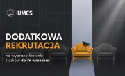 Ruszamy z dodatkową rekrutacją na studia I stopnia!