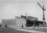 Budowa budynku Humanistyki, lata 60.