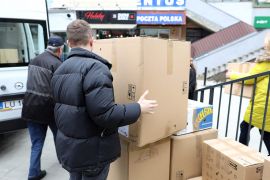 4.03.22 pakowanie darów dla Ukrainy - fot. klaudia...
