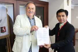 Podpisanie umowy o współpracy z Brawijaya University fot....