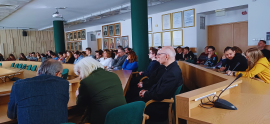 Fot. 3. Spotkanie autorskie z prof. dr. hab. Januszem...