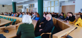 Fot. 13. Spotkanie autorskie z prof. dr. hab. Januszem...