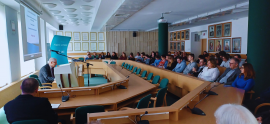 Fot. 14. Spotkanie autorskie z prof. dr. hab. Januszem...