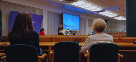Fot. 5. Spotkanie z Prof. B. Czwojdrak z Uniwersytetu...
