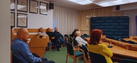 Fot. 1. Spotkanie z Prof. B. Czwojdrak z Uniwersytetu...