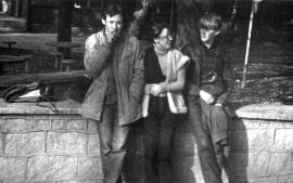 43. Jolanta Nogaj (Chachaj) z Kolegami. 1983 r. Wycieczka...