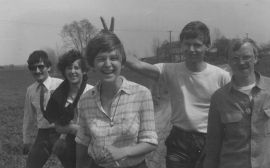 52. Elżbieta Wołoszyn (Sobczuk), (na pierwszym planie)...
