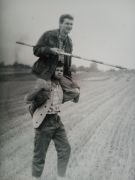 66. Wojciech Wardawy (u dołu), Karmanowice, sierpień 1987...