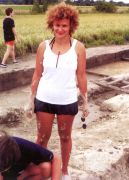 68. Barbara Niezabitowska. Masłomęcz, 2001 r. Fot. A....
