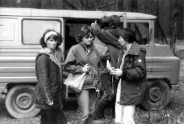 53. Dorota Baka (Tymczak), druga z lewej. 1984 r.,...