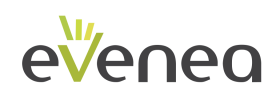 Logo Evenea przekierowujące do rejestracji na konferencję