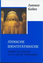 Janusz Golec - Jüdische Identitätssuche. Studien zur Literatur im 19. und 20. Jahrhundert.jpg