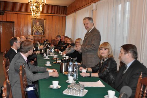 Spotkanie JM Rektora UMCS z radnymi Lublina