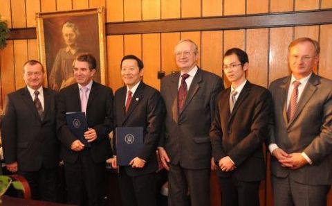 Podpisanie umowy pomiędzy UMCS a Uniwersytetem Guangdong...