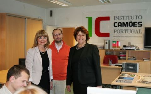 Wizyta dyrektor Instytutu Camõesa z Lizbony - prof. Ana...