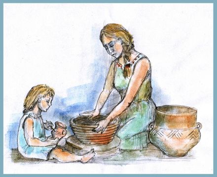 Wytwórczość ceramiczna ludności kultury łużyckiej -...