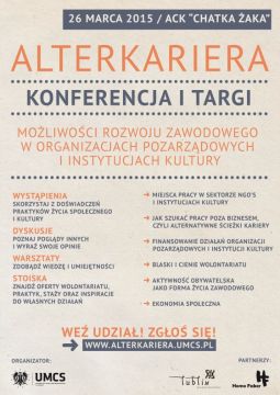 Alterkariera konferencja i targi - zaproszenie!