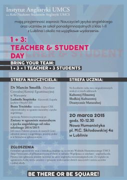 Teacher & Student Day