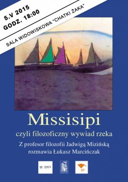 Promocja książki „Missisipi, czyli filozoficzny wywiad...