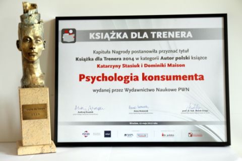 Nagroda dla dr Katarzyny Stasiuk