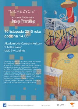 Wystawa J. Tyburskiego w ACK UMCS "Chatka Żaka"