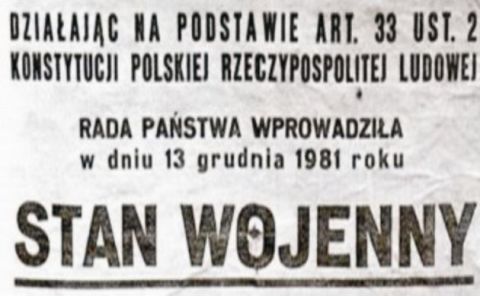 41. rocznica wprowadzenia stanu wojennego w Polsce - Lublin