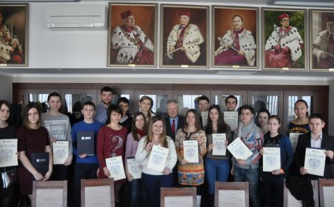 Wizyta młodzieży z Ukrainy