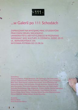 111 w Galerii po 111 Schodach