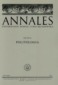 Nowy numer „Annales UMCS Sectio K: Politologia”