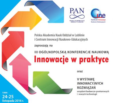 "Innowacje w Praktyce" - III Ogólnopolska...
