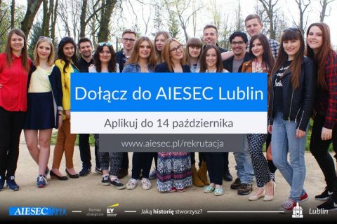Rekrutacja studentów do organzacji AIESEC Lublin otwarta