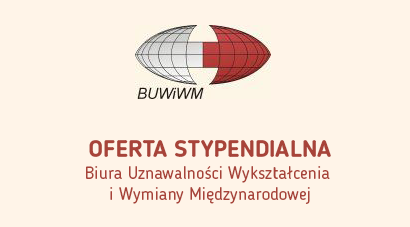 Stypendia BUWiWM