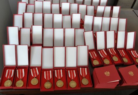 Ceremonia wręczenia Medali KEN