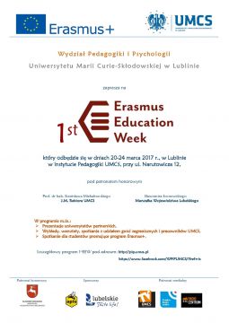 1st Erasmus Education Week