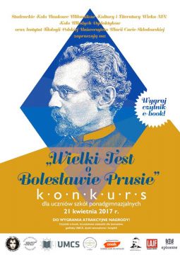 Wielki test o Bolesławie Prusie