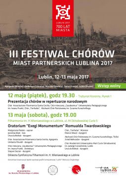 III Festiwal Chórów Miast Partnerskich Lublina