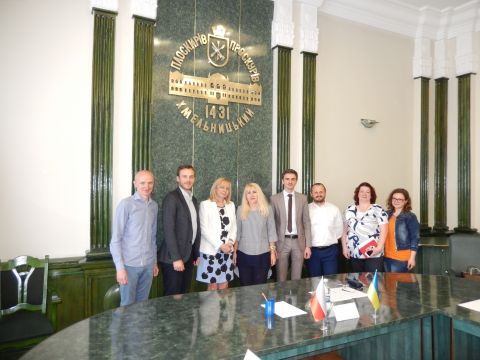 Зустріч делегації УМКС в місті Хмельницькому