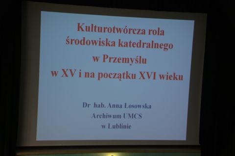 Wykłady pracowników naukowych UMCS w Przemyślu
