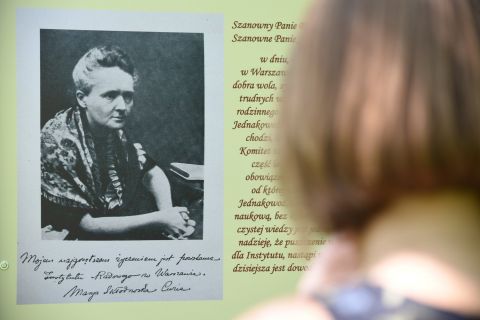 Otwarcie wystawy „Maria Skłodowska-Curie i kwiaty”