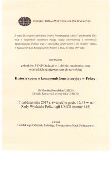Zaproszenie na wykład - PTNP