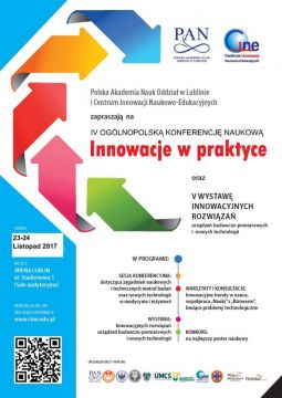 IV Ogólnopolska Konferencja Naukowa „Innowacje w praktyce”