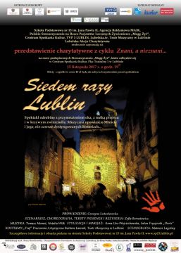 „Siedem razy Lublin” – zaproszenie na przedstawienie