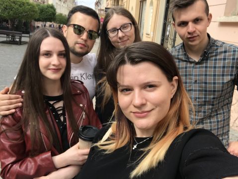 Wyjazd grupy studentów  na Ukrainę
