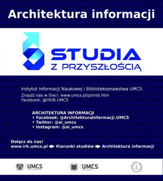 Architektura informacji - Studia z przyszłością