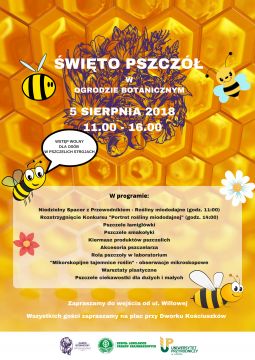 Święto Pszczół w Ogrodzie Botanicznym - 5.08.2018 r.