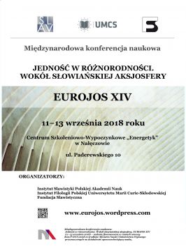 Zaproszenie na konferencję EUROJOS XIV (11-13.09)