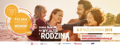 Polska Zobacz Więcej - weekend za pół ceny (5-7.10)