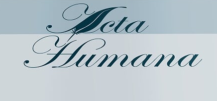 Nabór tekstów do czasopisma "Acta Humana"
