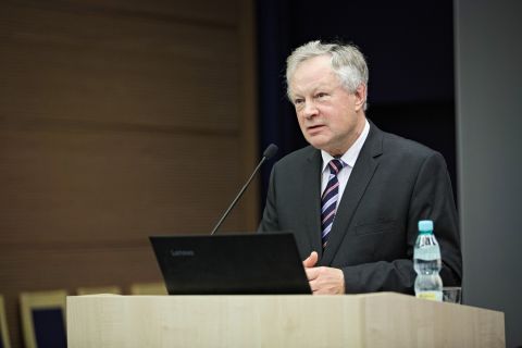 Prof. dr hab. Stanisław Michałowski, Rektor Uniwersytetu...