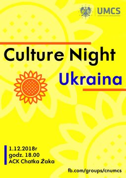 "Culture night - Ukraina" na UMCS